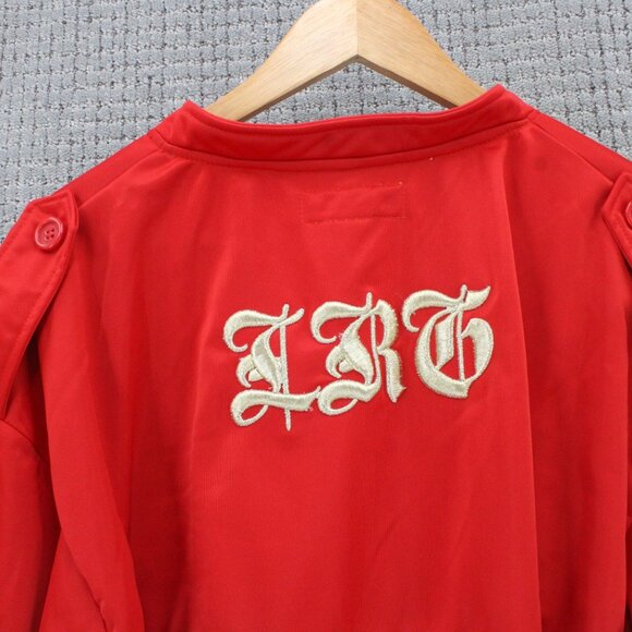 Vintage LRG Lifted Research Group Imperial Jacket Mens 3XL Red Full Zip Rare - Picture 9 of 12